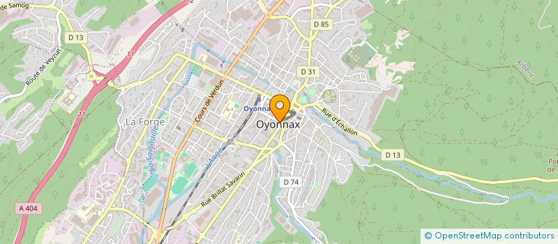 localisation de l'entreprise MONSIEUR ABDUL MONIR SATARI à OYONNAX