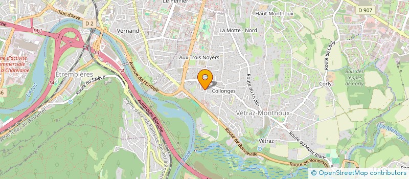 localisation de l'entreprise MONSIEUR ABDUL MUSAH  VETRAZ-MONTHOUX