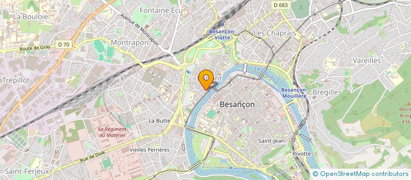 localisation de l'entreprise MONSIEUR ABDUL MUSAWER MOHAMMADI  BESANCON