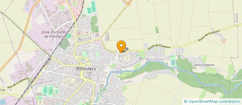 localisation de l'entreprise MONSIEUR ABDUL NIAZI  PITHIVIERS
