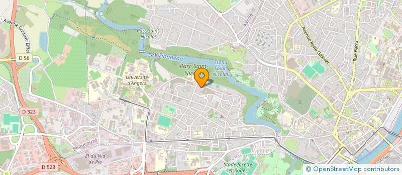 localisation de l'entreprise MONSIEUR ABDUL POPAL à ANGERS