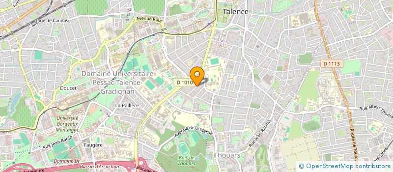 localisation de l'entreprise MONSIEUR ABDUL QADEM SAFI  TALENCE