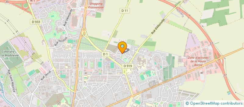localisation de l'entreprise MONSIEUR ABDUL QADERI à AMIENS