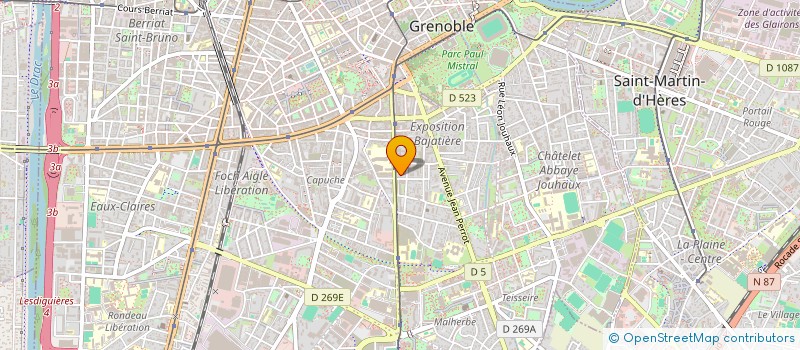 localisation de l'entreprise MONSIEUR ABDUL QADIR HAYDAR à GRENOBLE