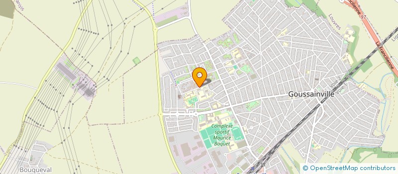 localisation de l'entreprise MONSIEUR ABDUL RAHMAN KHAIRKHWAH  GOUSSAINVILLE