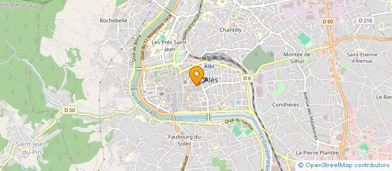 localisation de l'entreprise MONSIEUR ABDUL RASHIDY  ALES