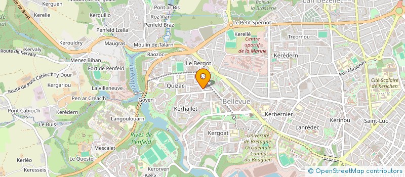 localisation de l'entreprise MONSIEUR ABDUL RAUF NASIRY à BREST