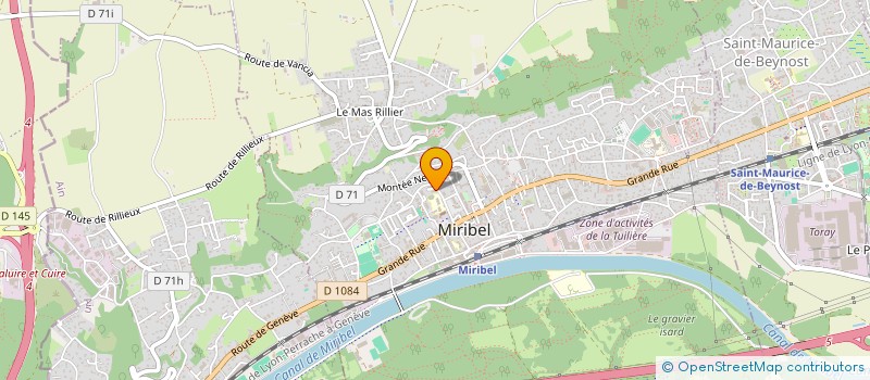 localisation de l'entreprise MONSIEUR ABDUL SAFI à MIRIBEL