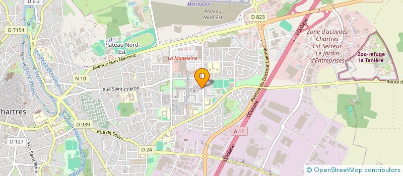 localisation de l'entreprise MONSIEUR ABDUL SALAM AL BARADAN à CHARTRES