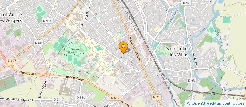 localisation de l'entreprise MONSIEUR ABDUL WAHIDI  TROYES