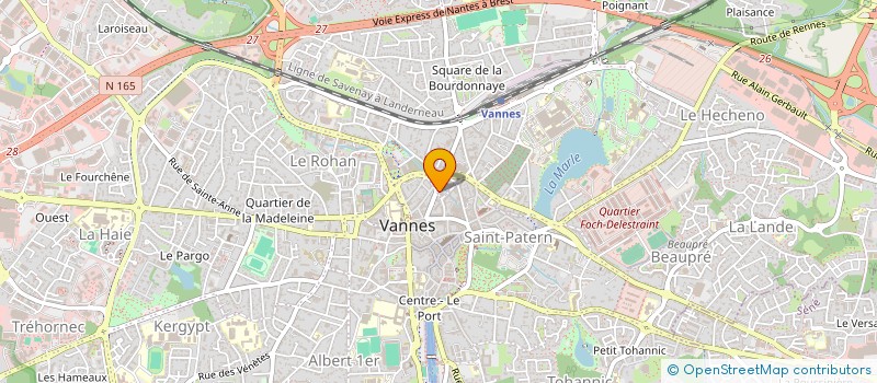 localisation de l'entreprise MONSIEUR ABDUL WALI PAYENDAKHEL à VANNES