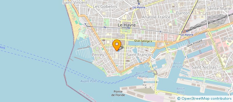 localisation de l'entreprise MONSIEUR ABDUL WAZIRI  LE HAVRE