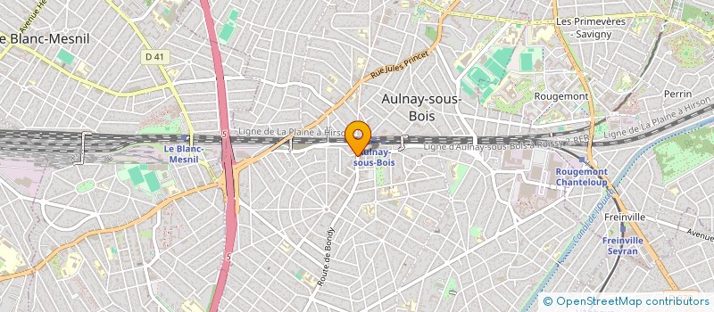 localisation de l'entreprise MONSIEUR ABDUL YAMEOGO à AULNAY-SOUS-BOIS