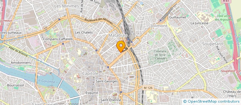 localisation de l'entreprise MONSIEUR ABDUL ZAKIR YOUSAFZAI  TOULOUSE