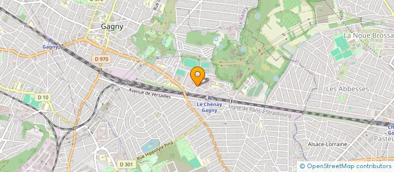 localisation de l'entreprise MONSIEUR ABDUL ZAMANI  GAGNY