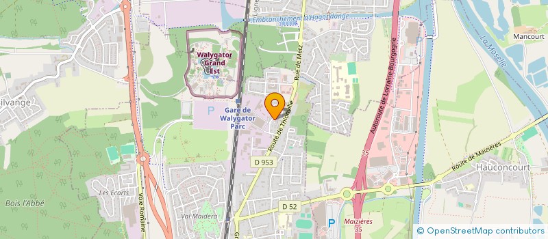 localisation de l'entreprise MONSIEUR ABDUL ZIAEE  MAIZIERES-LES-METZ