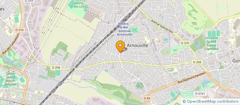 localisation de l'entreprise MONSIEUR ABDULAH ADNAN  ARNOUVILLE