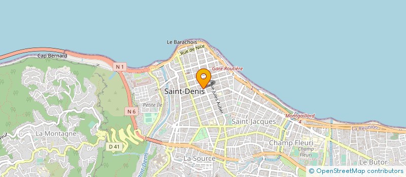 localisation de l'entreprise MONSIEUR ABDULAH BADAT à SAINT-DENIS
