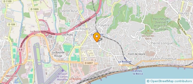localisation de l'entreprise MONSIEUR ABDULAY DOS REIS à CANNES