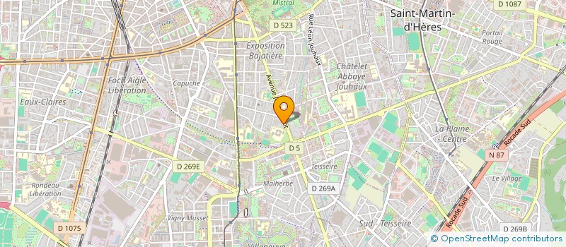 localisation de l'entreprise MONSIEUR ABDULAZEEZ MOMOH à GRENOBLE