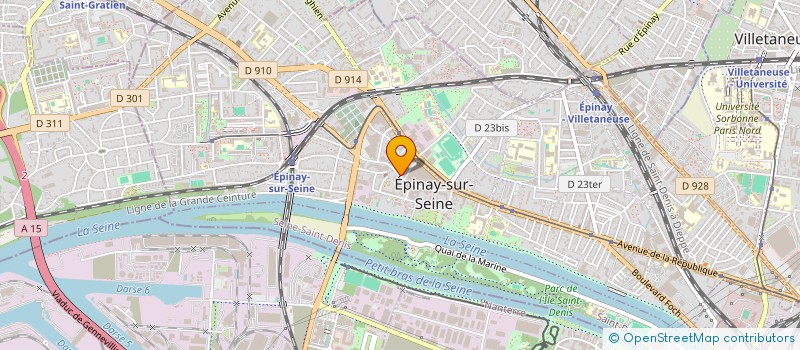localisation de l'entreprise MONSIEUR ABDULAZIM HASAN AMIN à EPINAY-SUR-SEINE