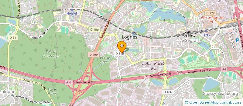 localisation de l'entreprise MONSIEUR ABDULAZIM MAHADI à LOGNES