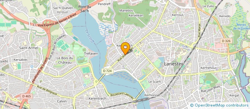 localisation de l'entreprise MONSIEUR ABDULAZIM MOHAMMED ABDALLAH  LANESTER