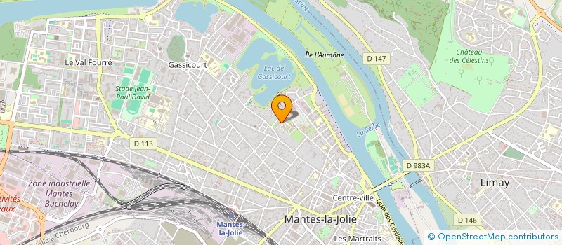 localisation de l'entreprise MONSIEUR ABDULAZIM MOMAND  MANTES-LA-JOLIE