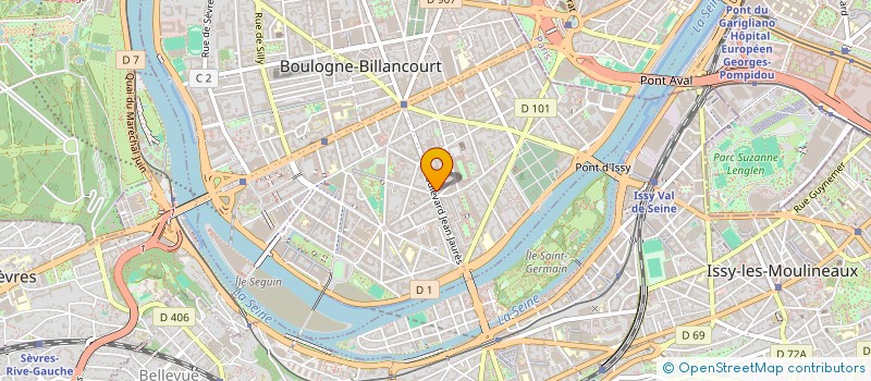 localisation de l'entreprise MONSIEUR ABDULAZIM NOWROZI à BOULOGNE-BILLANCOURT