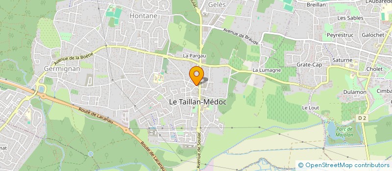 localisation de l'entreprise MONSIEUR ABDULFATAH NAZARI  LE TAILLAN-MEDOC