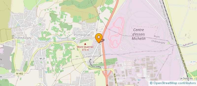 localisation de l'entreprise MONSIEUR ABDULGHAFAR CHODJAI  CHATEAUGAY