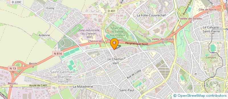 localisation de l'entreprise MONSIEUR ABDULGHAFOR KHALID à CAEN