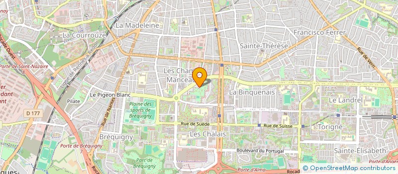 localisation de l'entreprise MONSIEUR ABDULHADI HUSSEIN IDRIS  RENNES