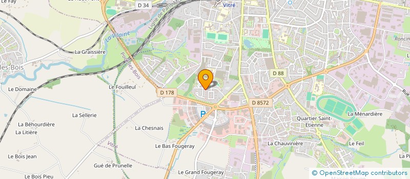 localisation de l'entreprise MONSIEUR ABDULHADI YOUSUFZAI  VITRE