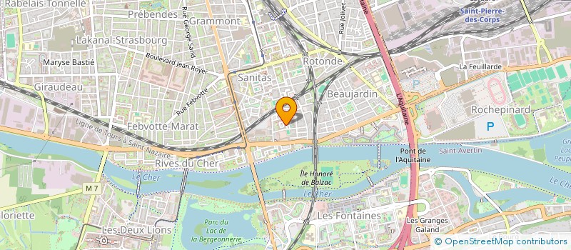 localisation de l'entreprise MONSIEUR ABDULHAKEM MOHAMMED  TOURS