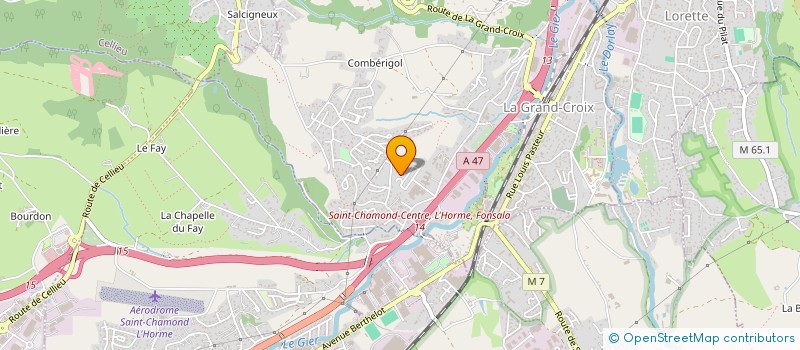 localisation de l'entreprise MONSIEUR ABDULHAMID ERANIL  LA GRAND-CROIX