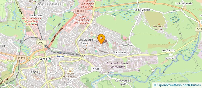 localisation de l'entreprise MONSIEUR ABDULISLAM MOMAND  ONET-LE-CHATEAU