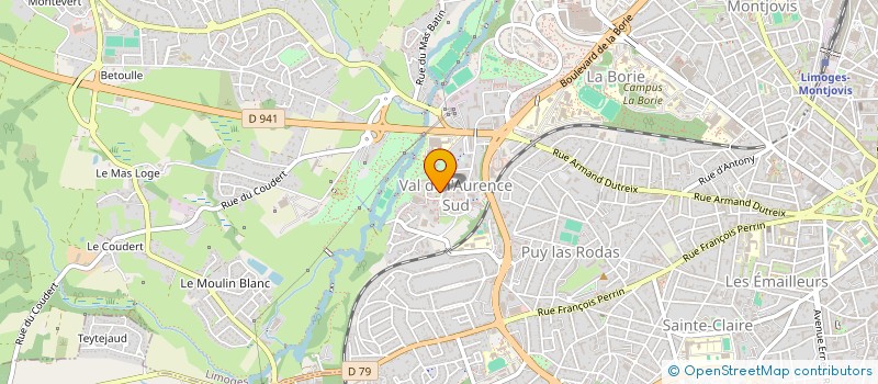 localisation de l'entreprise MONSIEUR ABDULJALAL SHARIFI à LIMOGES
