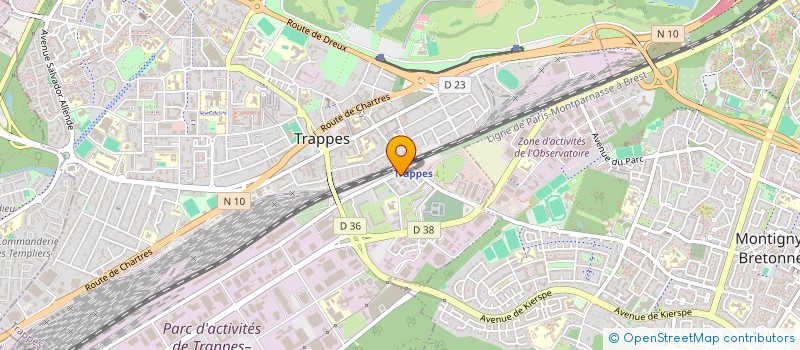 localisation de l'entreprise MONSIEUR ABDULJAMIL RAHMANI  TRAPPES