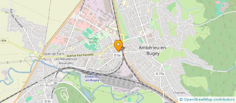 localisation de l'entreprise MONSIEUR ABDULKADIR GURSEL à AMBERIEU-EN-BUGEY