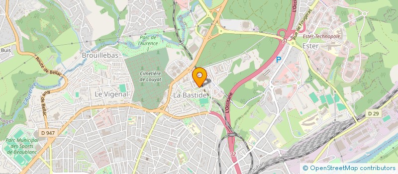 localisation de l'entreprise MONSIEUR ABDULKADIR IPEK à LIMOGES