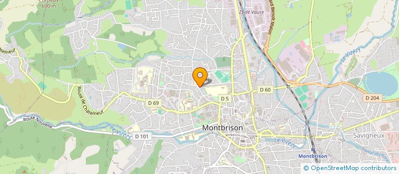 localisation de l'entreprise MONSIEUR ABDULKADIR OZGEN  MONTBRISON