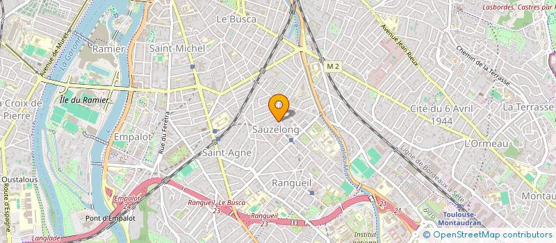 localisation de l'entreprise MONSIEUR ABDULKARIM OSMAN ADAM  TOULOUSE