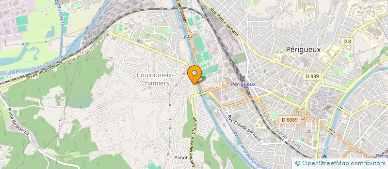 localisation de l'entreprise MONSIEUR ABDULL AHMADZAI  PERIGUEUX