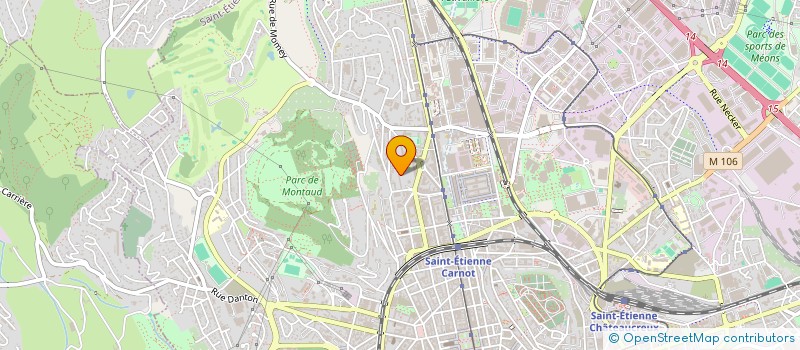 localisation de l'entreprise MONSIEUR ABDULLA ALMUDARRS  SAINT-ETIENNE