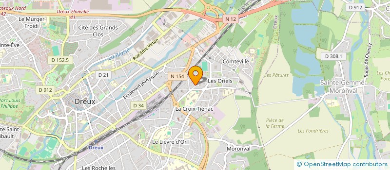 localisation de l'entreprise MONSIEUR ABDULLA BASHIR à DREUX