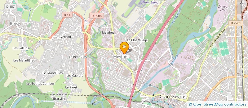 localisation de l'entreprise MONSIEUR ABDULLA KANAK  ANNECY