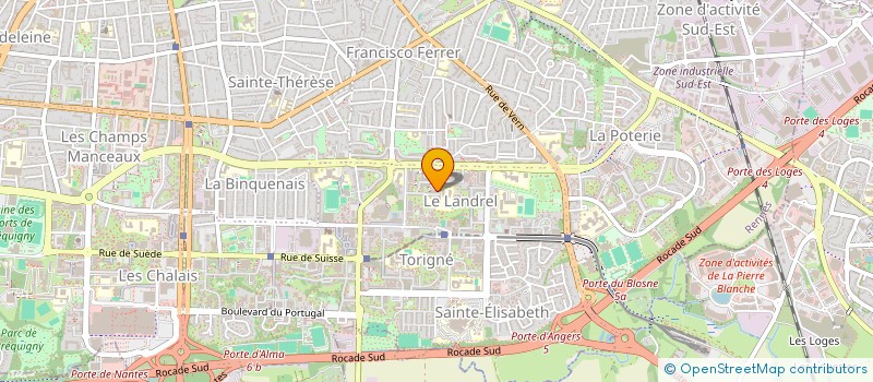 localisation de l'entreprise MONSIEUR ABDULLA KLTOUM  RENNES