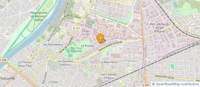 localisation de l'entreprise MONSIEUR ABDULLAH ABDALI  SARTROUVILLE