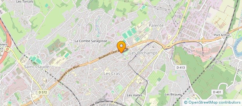 localisation de l'entreprise MONSIEUR ABDULLAH AKGUL à BESANCON